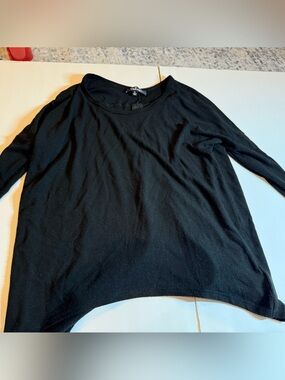 Lulu's Black Long Sleeve Top